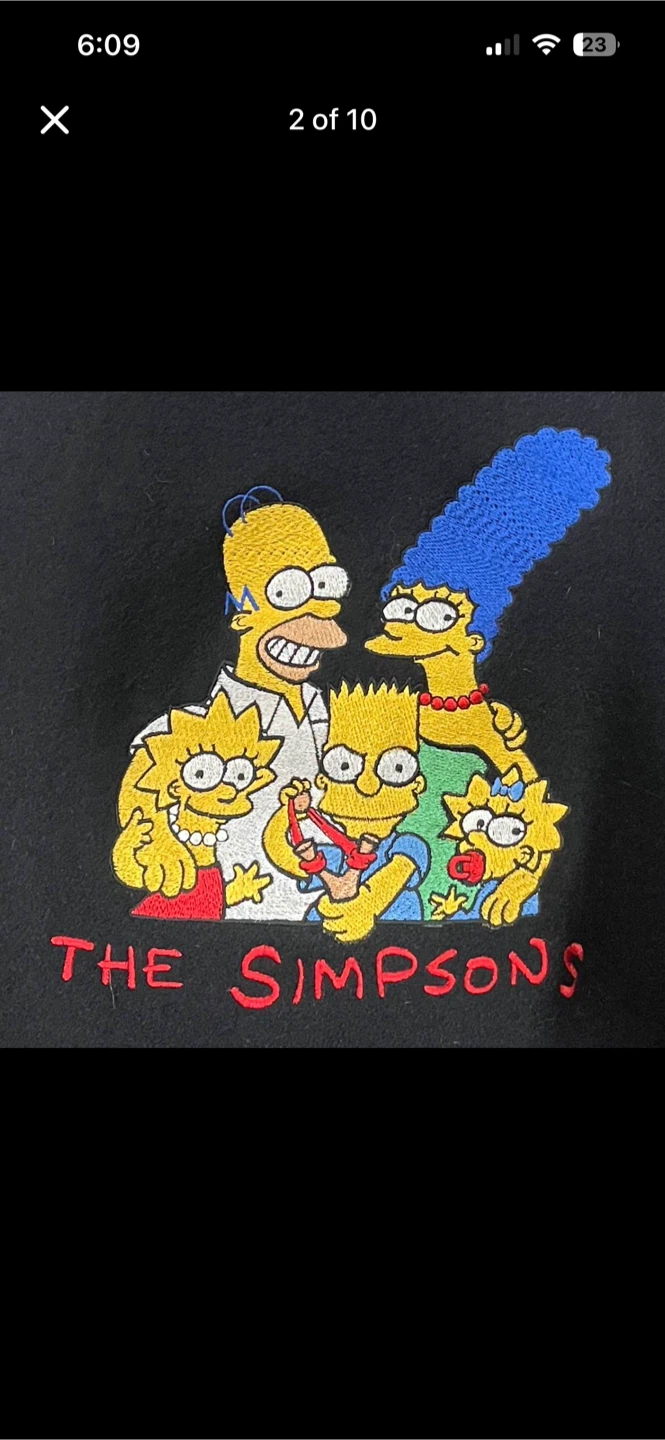 The Simpsons Varsity Jacket - photo 3