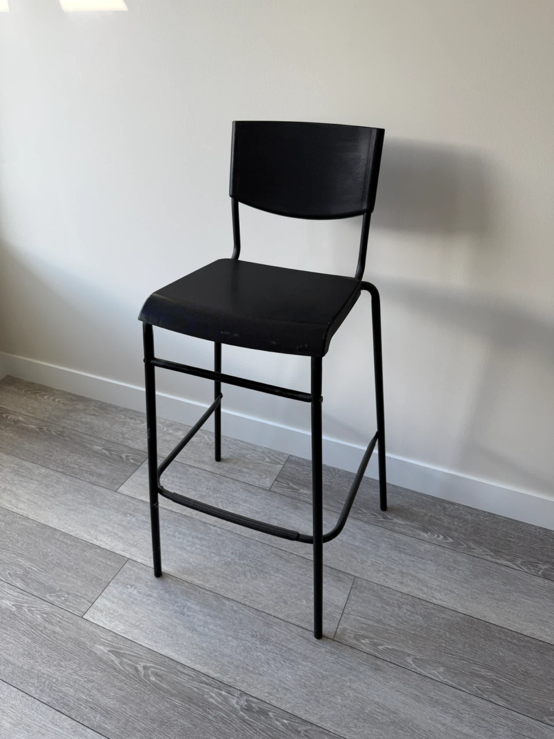 Black Bar Stool