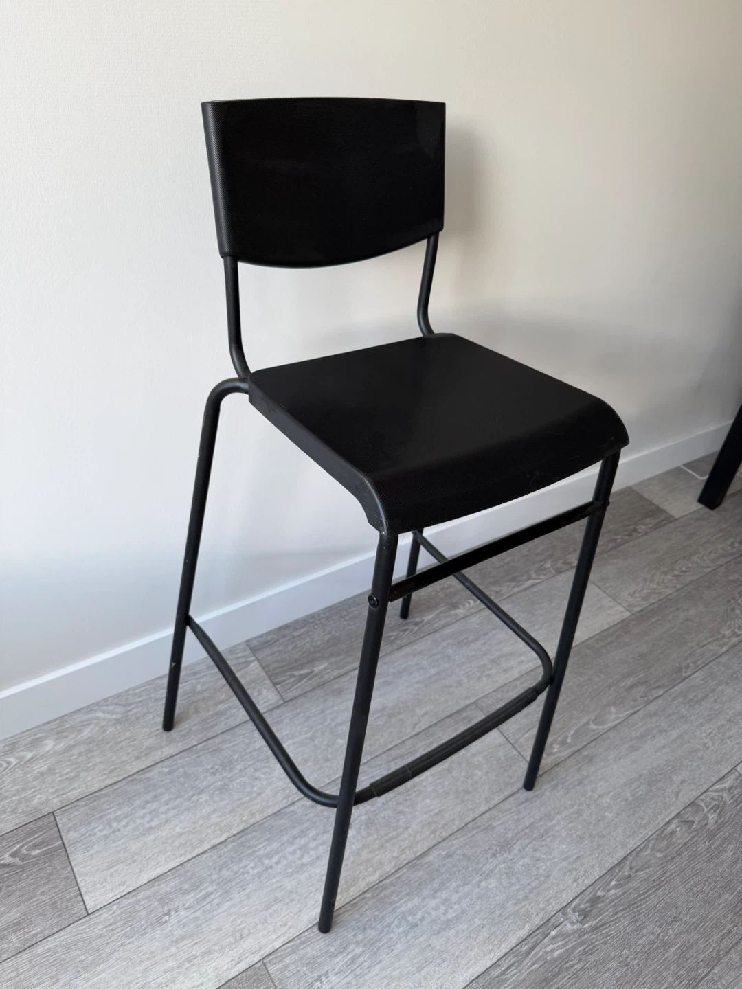 Black Bar Stool - photo 3