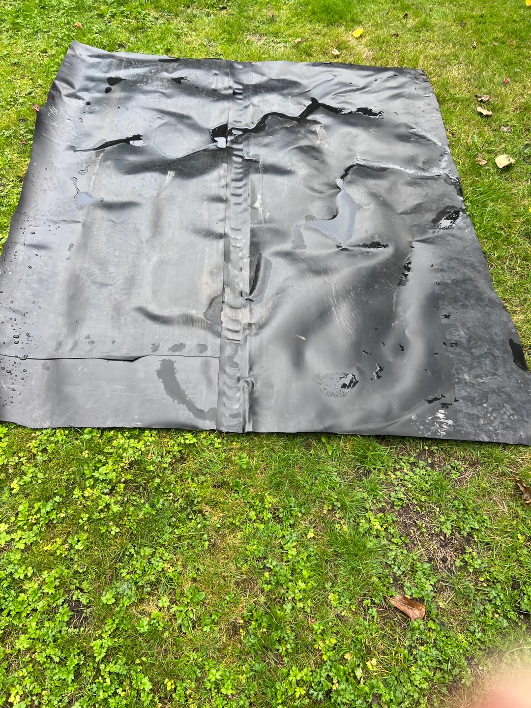 Black Flexible Rubber Pond Liner Sheet - photo 2