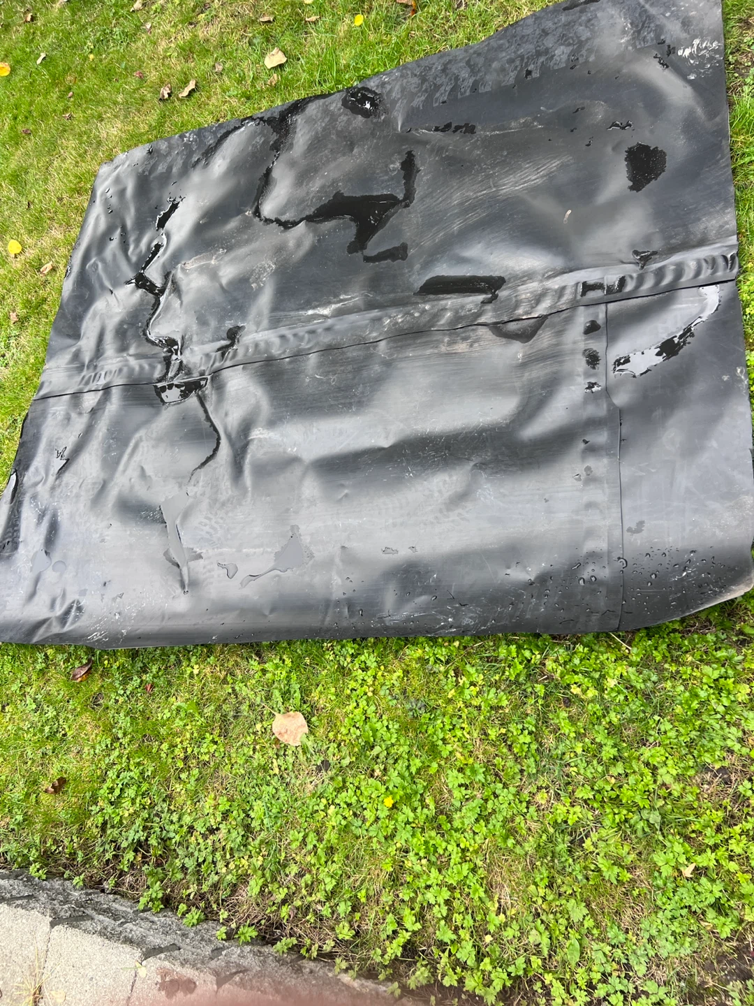 Black Flexible Rubber Pond Liner Sheet - photo 3