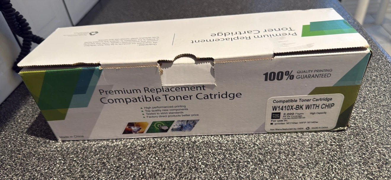 GreenPrint W1410X-BK Compatible Toner Cartridge - photo 3