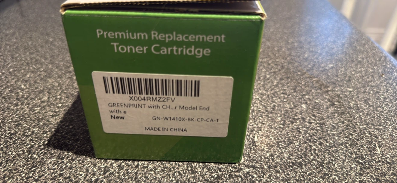 GreenPrint W1410X-BK Compatible Toner Cartridge - photo 4