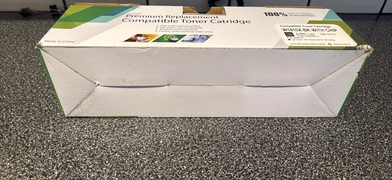 GreenPrint W1410X-BK Compatible Toner Cartridge - photo 5