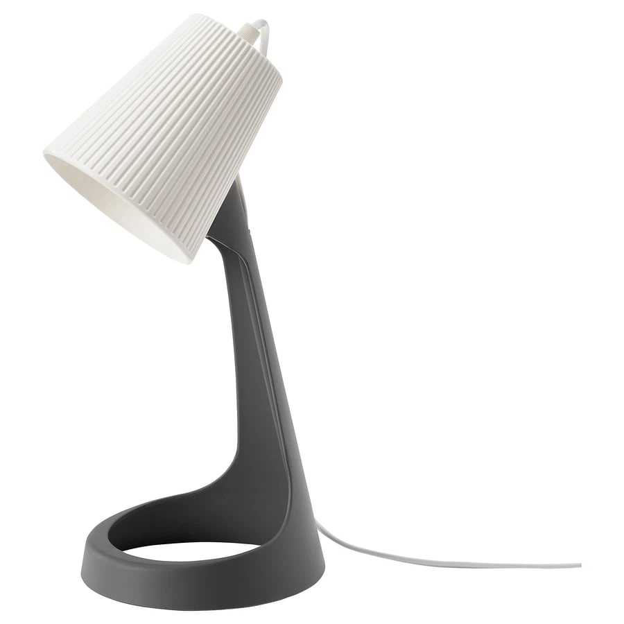 IKEA Kvart work lamp, dark grey