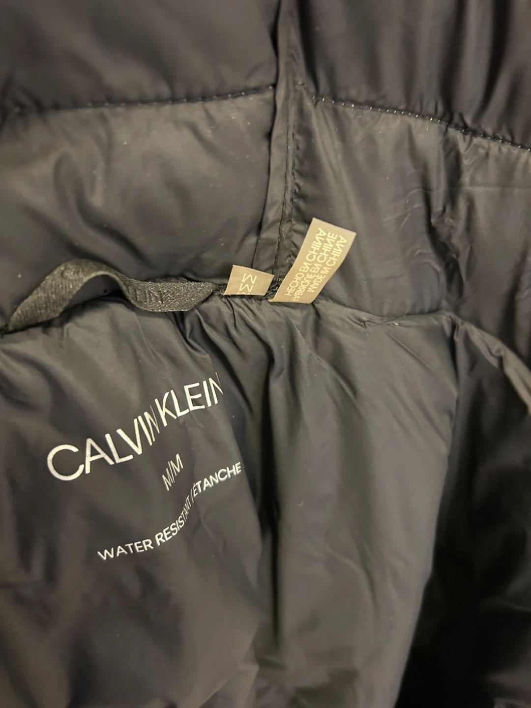 Calvin Klein Silver Puffer Jacket - photo 4