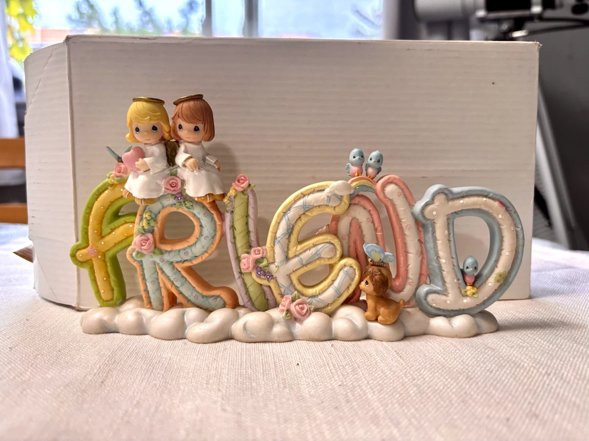 Precious Moments Friend Alphabet Figurine