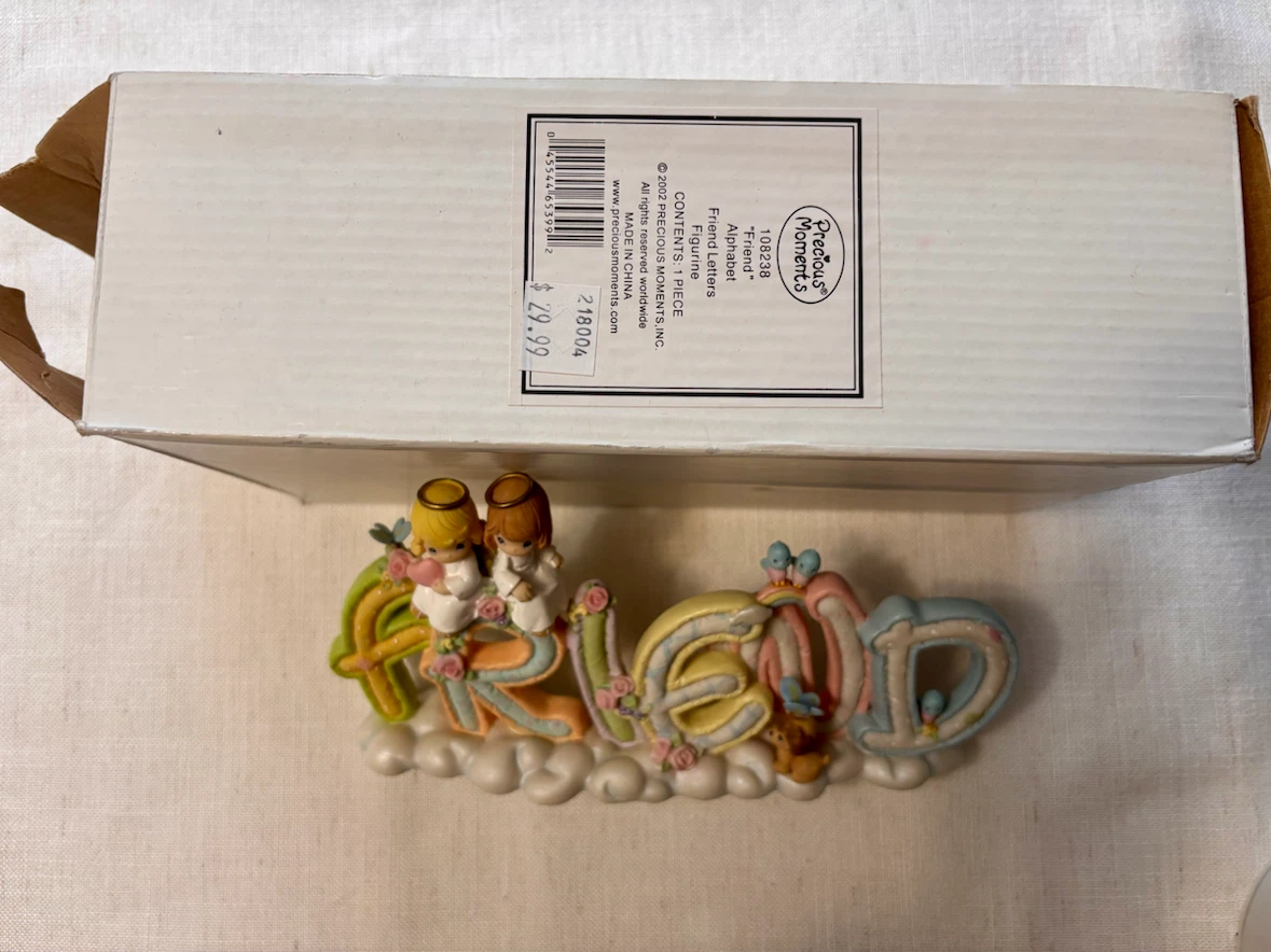 Precious Moments Friend Alphabet Figurine - photo 2