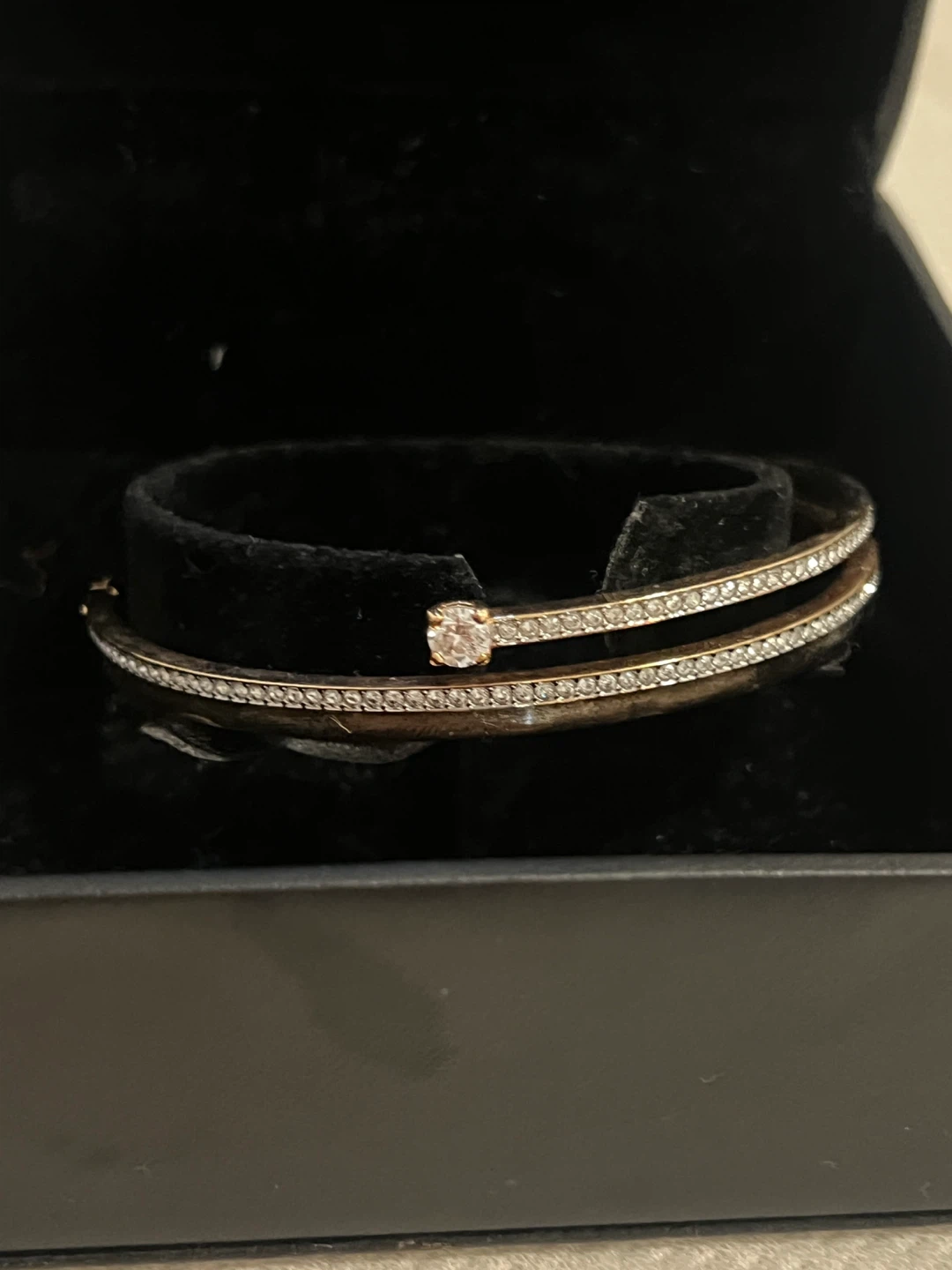 Swarovski Fresh Bangle 18K Rose Gold