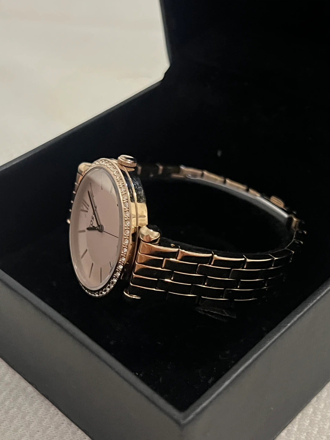 Fossil BQ3601 Gold-Tone Crystal Watch - photo 2