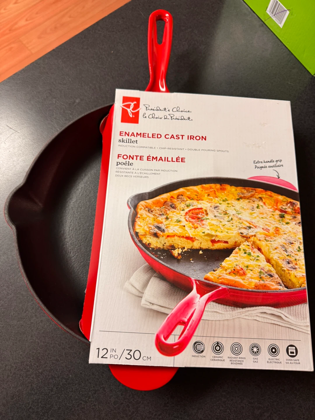 President's Choice Enameled Cast Iron Skillet 30cm - photo 2