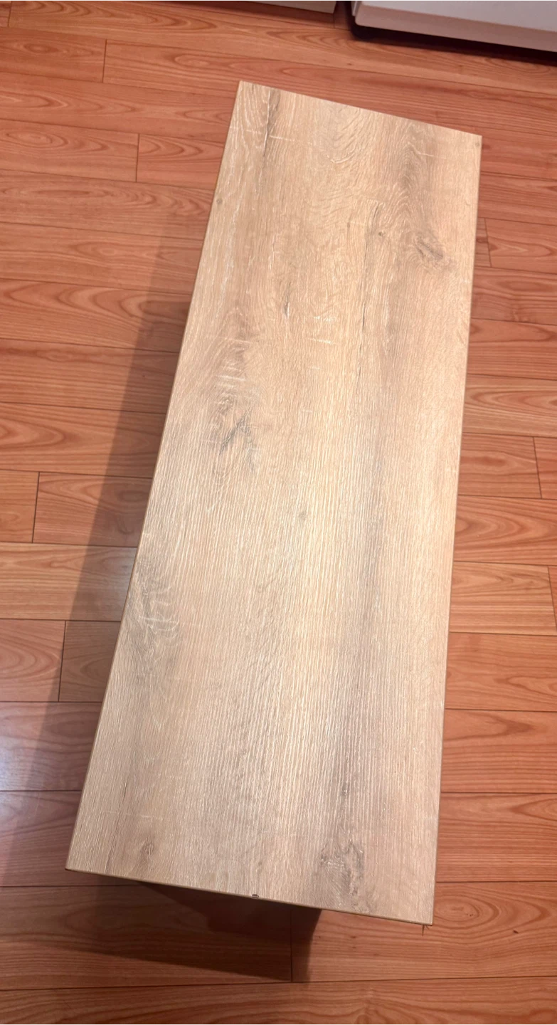Light Oak Finish Wall Shelf