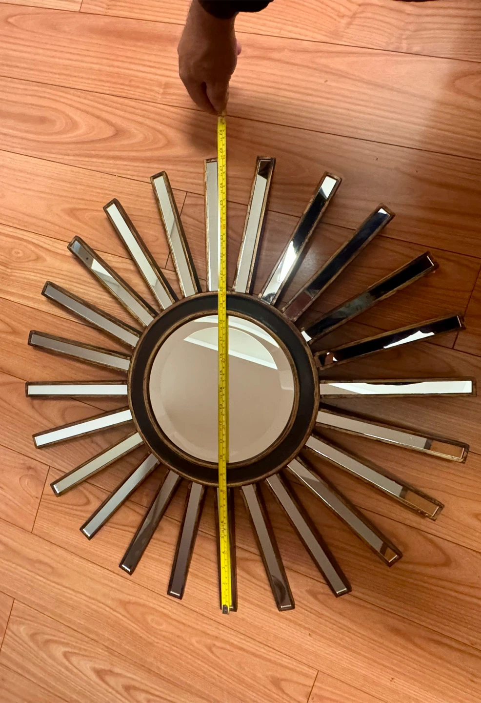 Sunburst Wall Mirror - photo 3