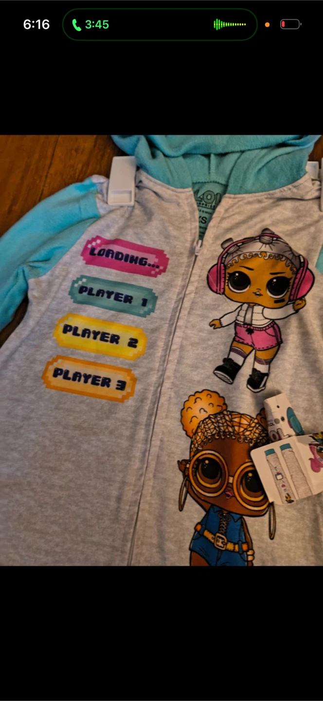 L.O.L. Surprise! Girls Hooded Onesie Pajamas - photo 4