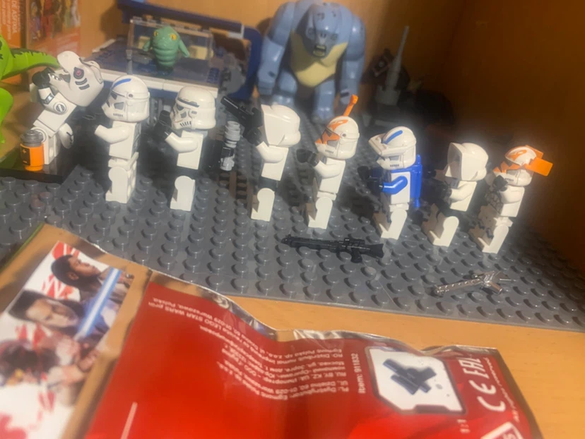 LEGO STAR WARS CLONE MINIFIG LOT - photo 2
