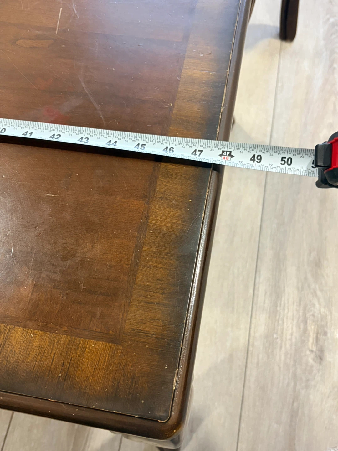 Set of 3 Wooden Tables - photo 3