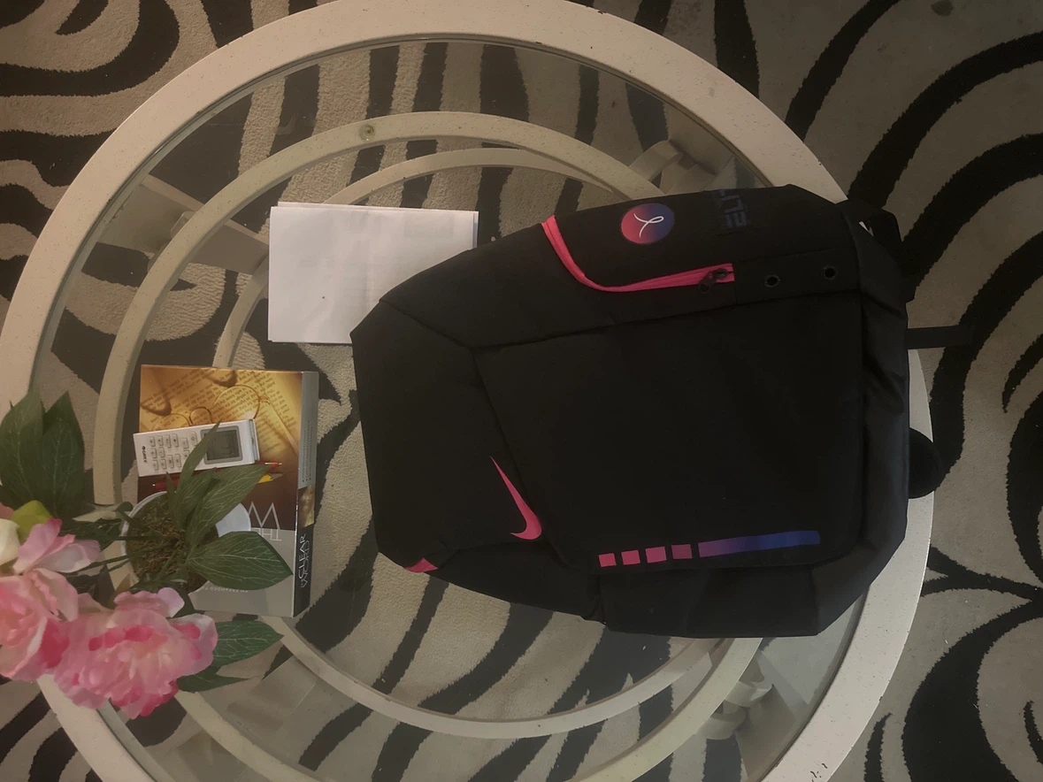 Nike Elite Backpack Black and Pink