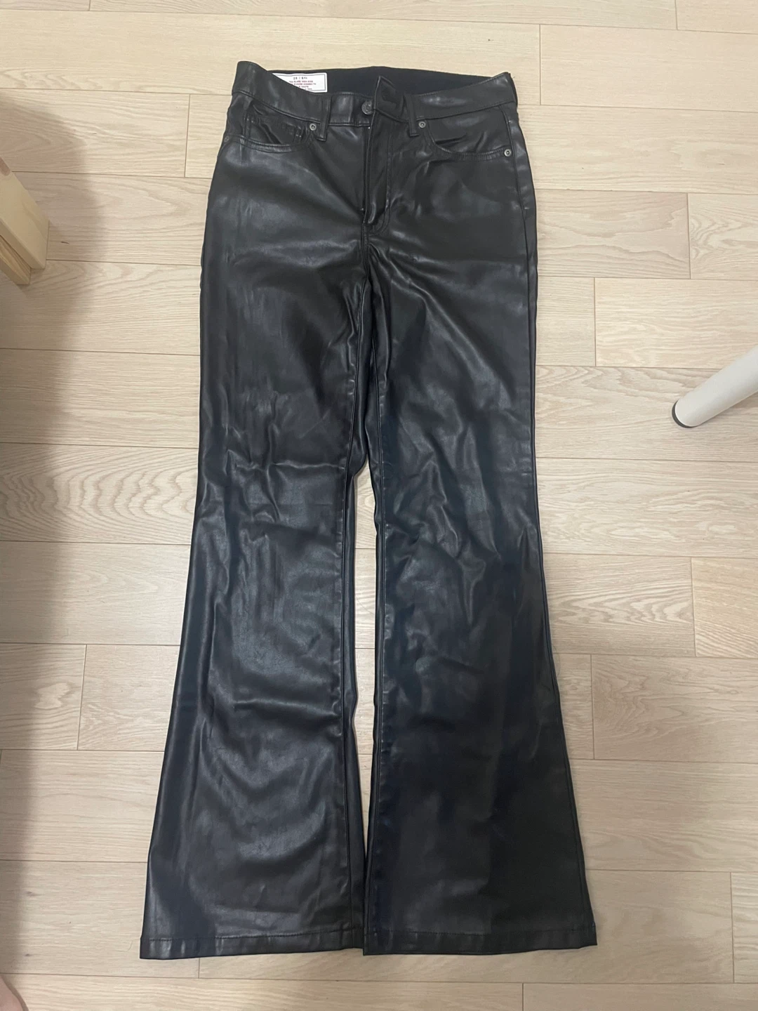 Gap 70s Flare High Rise Faux Leather Pants