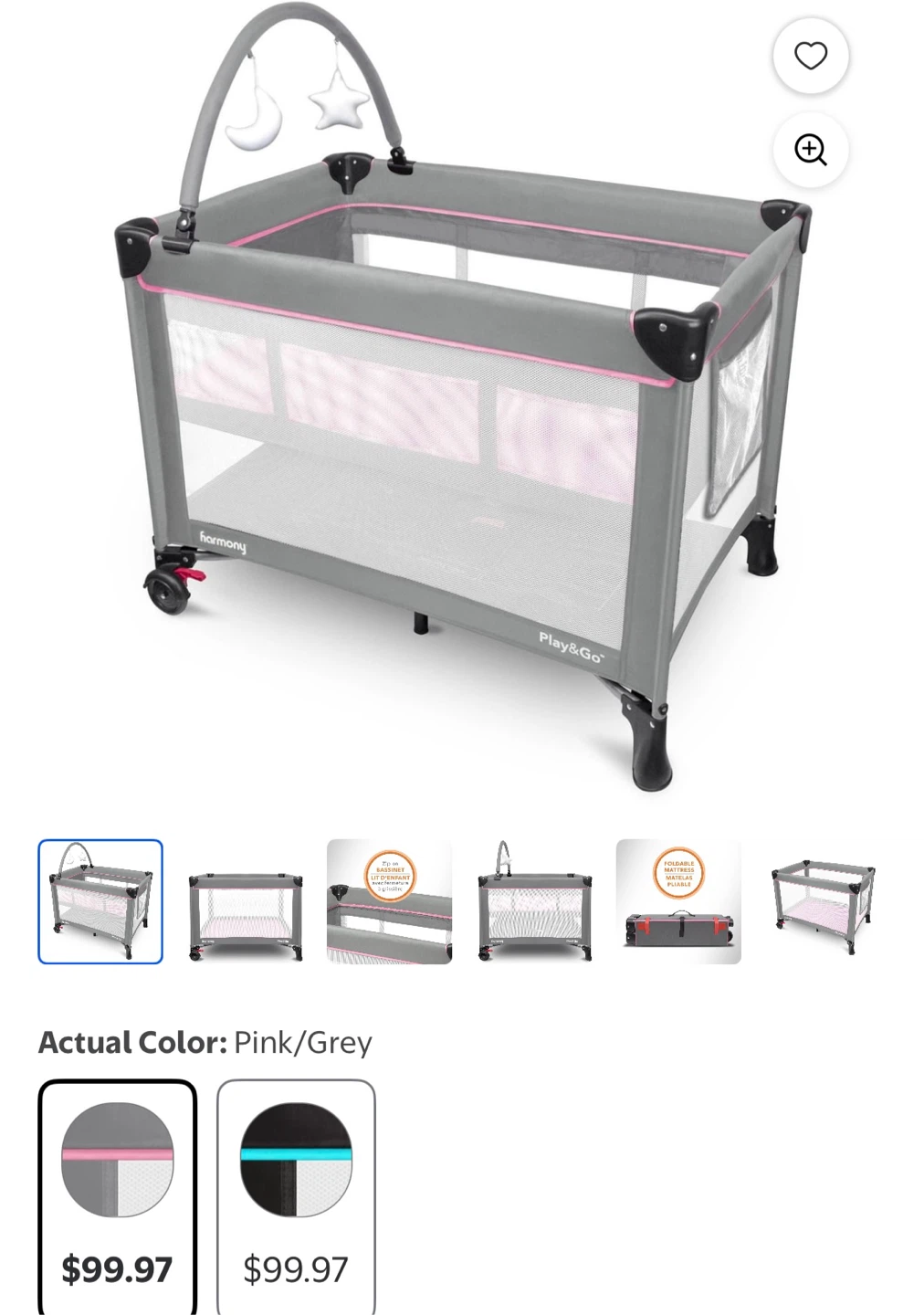 Harmony Play and Go Deluxe Playard - photo 4