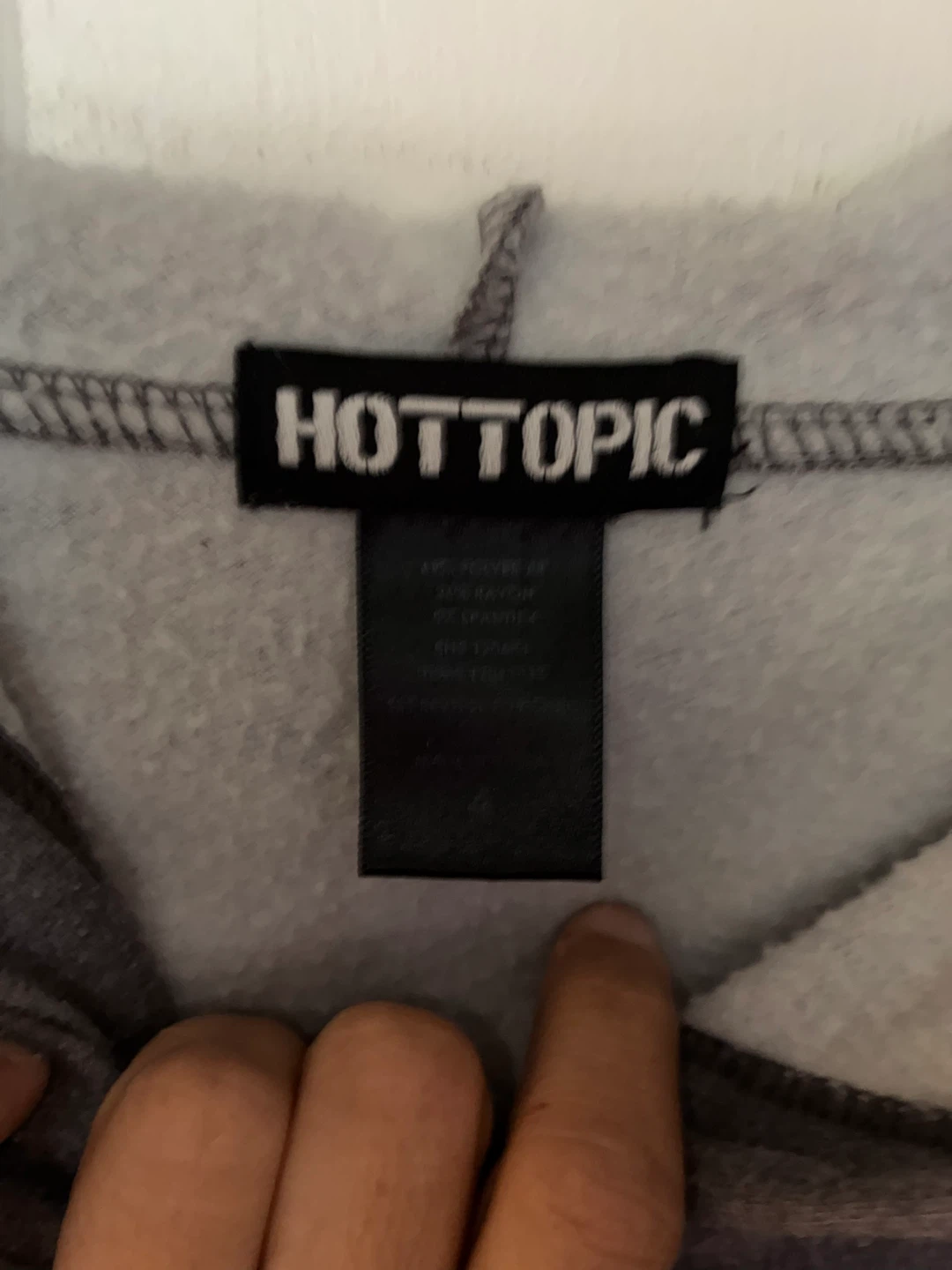 Hot Topic Gray Celestial Moon Hoodie Plus Size 4 - photo 3