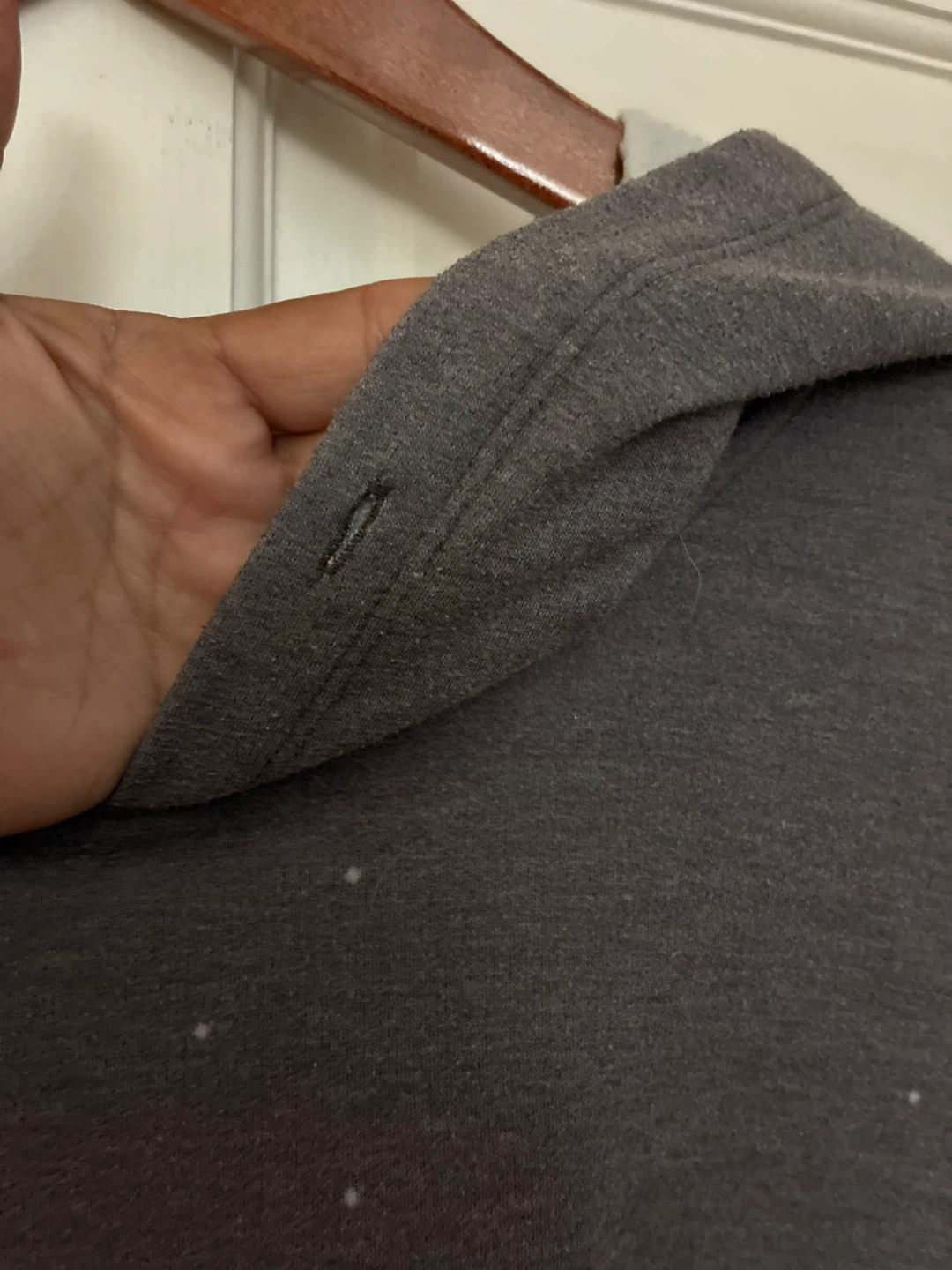 Hot Topic Gray Celestial Moon Hoodie Plus Size 4 - photo 4