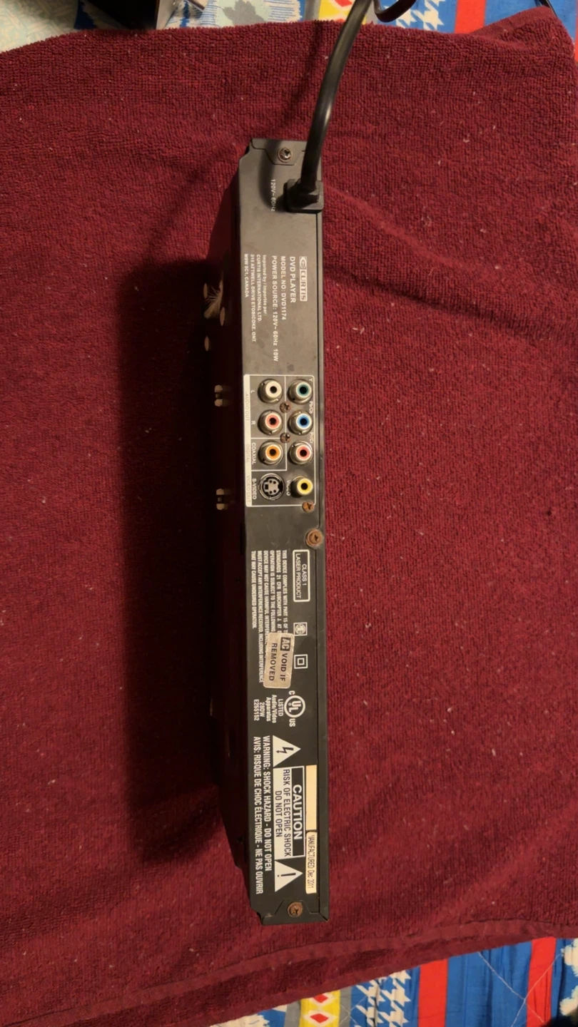 Curtis DVD Player Model DVD1174 - photo 3
