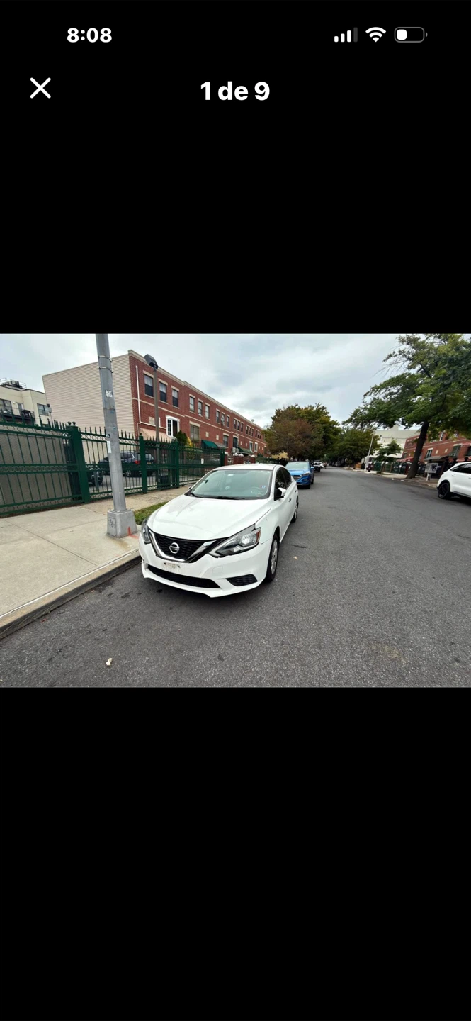 White Nissan Sentra - photo 2