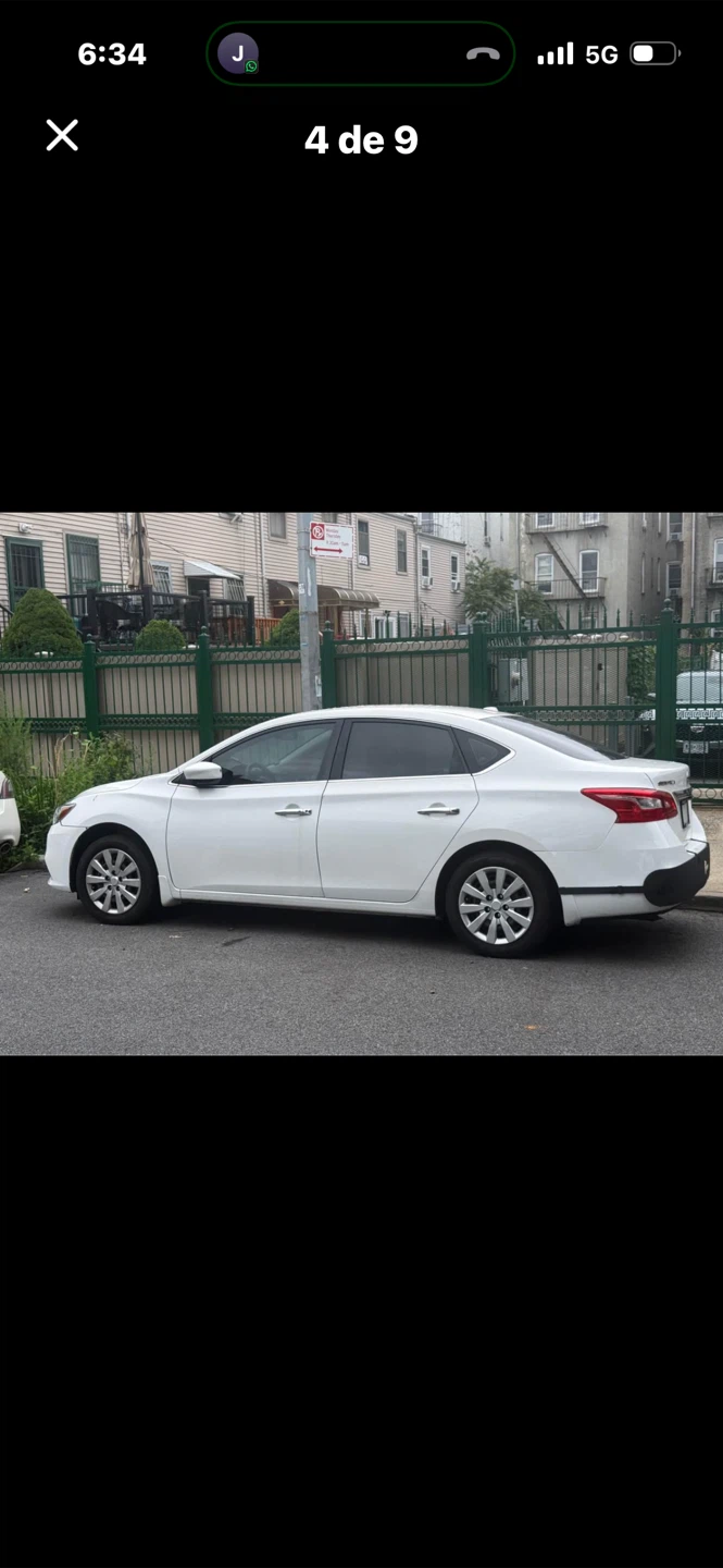 White Nissan Sentra - photo 5