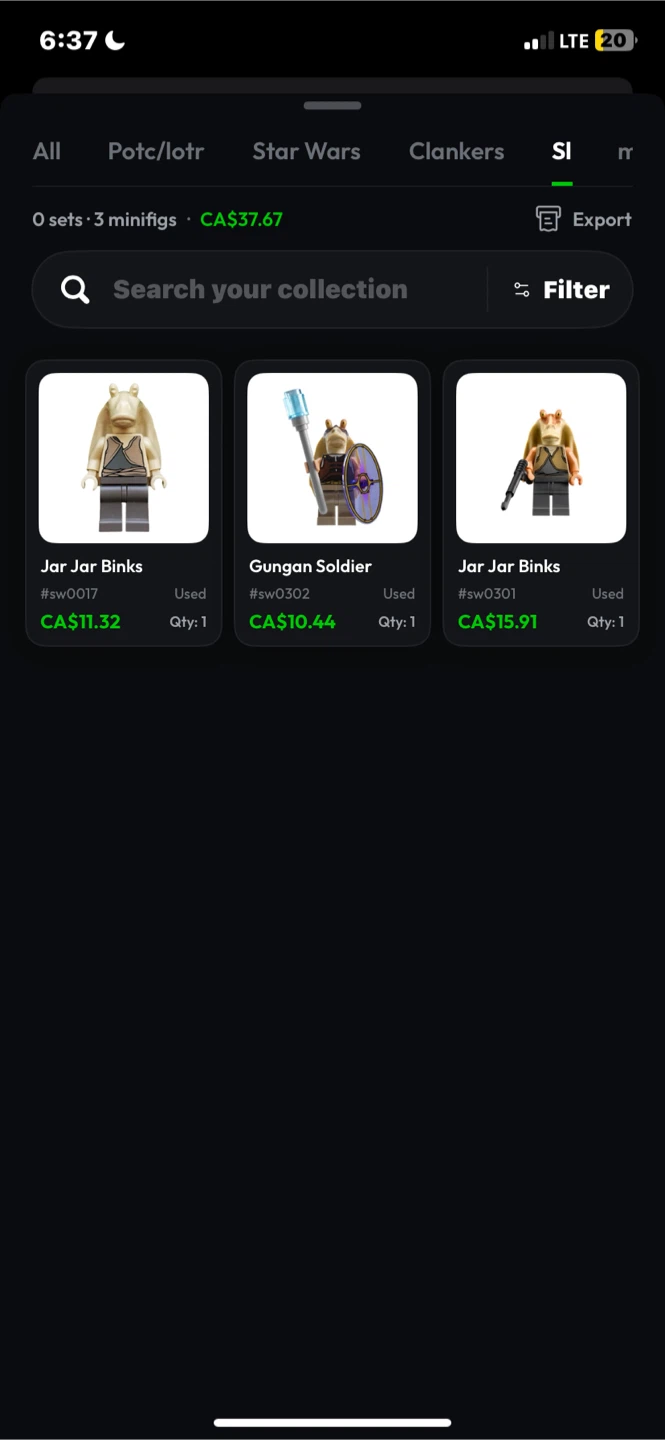 LEGO GUNGAN MINIFIG LOT - photo 4