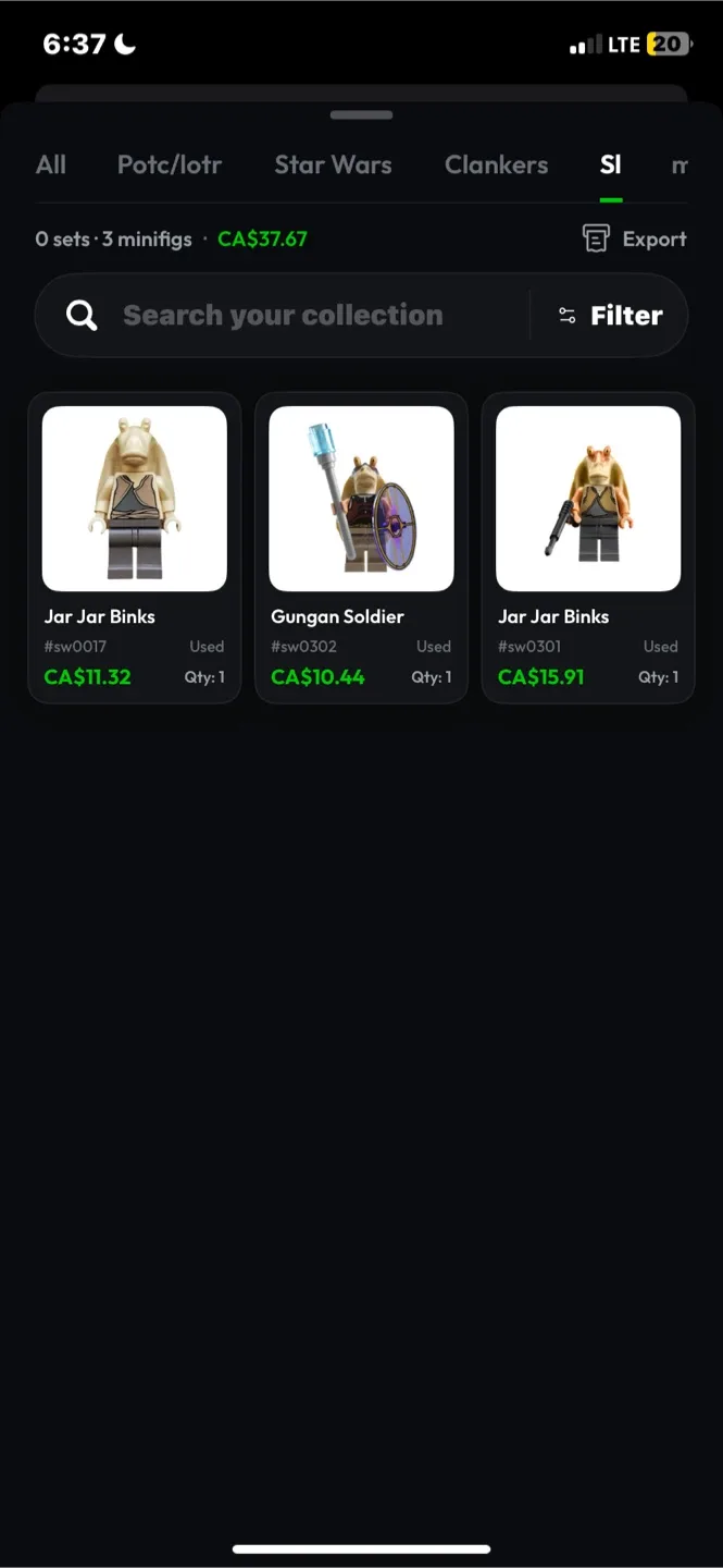 LEGO GUNGAN MINIFIG LOT - photo 4