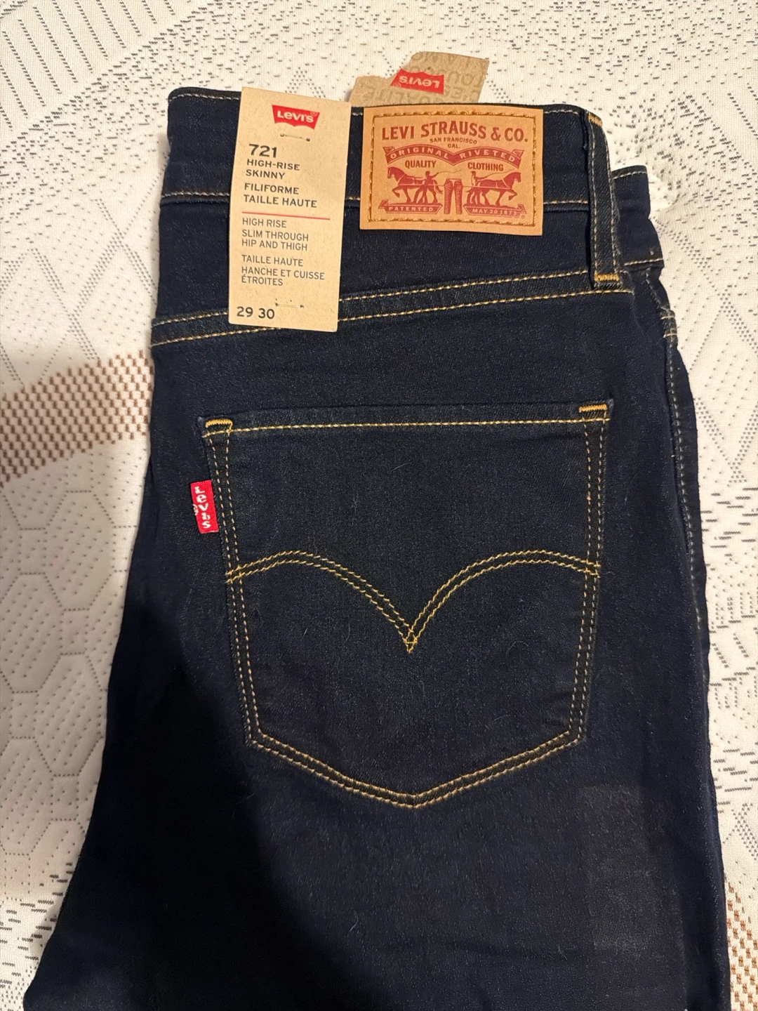 Levi's 721 High-Rise Skinny Jeans - photo 2