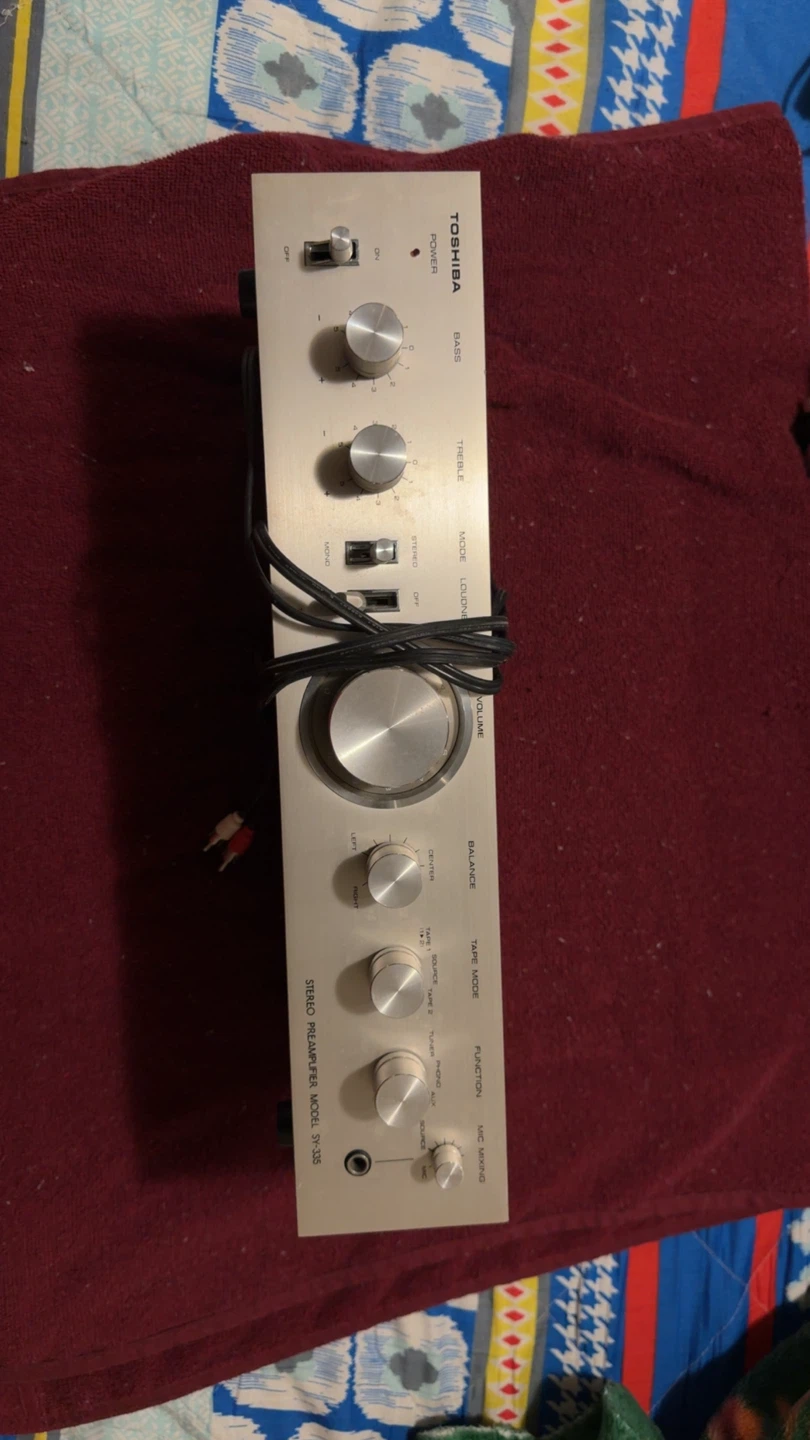 Stereo Preamplifier Model SY-335 - photo 3