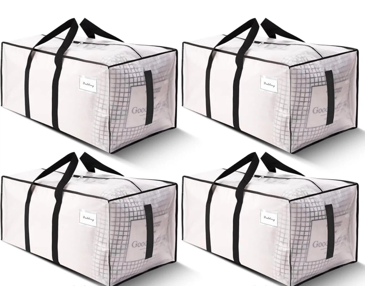 Set of 4 Extra Large Moving and Storage Bags - photo 2