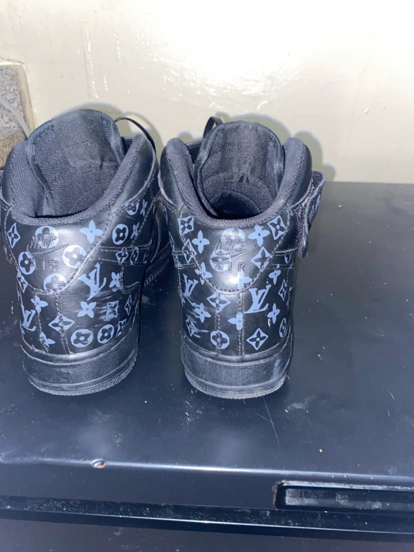 Nike Air Force 1 High Black Sneakers - photo 3