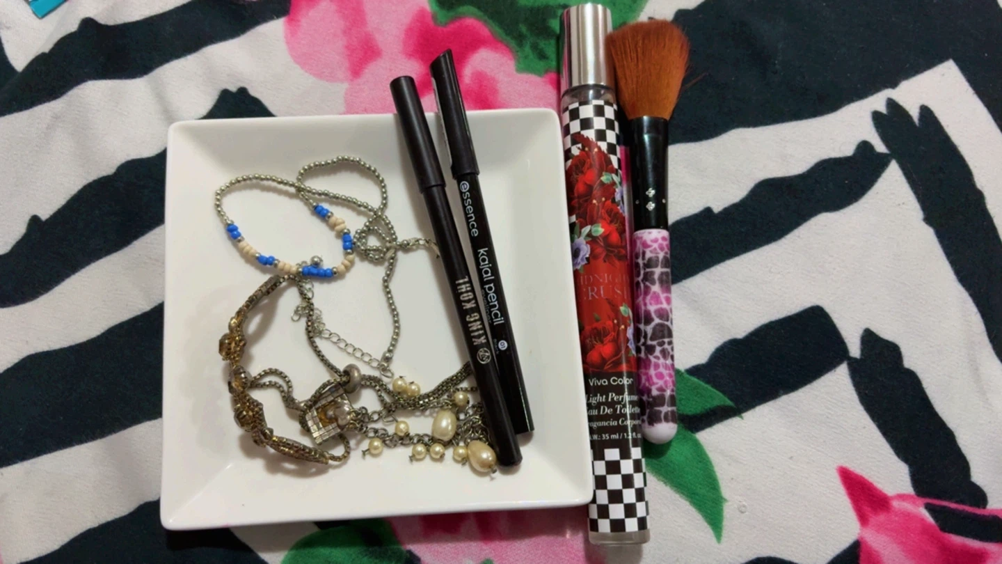 Essence Kajal Pencils and Viva Color Perfume