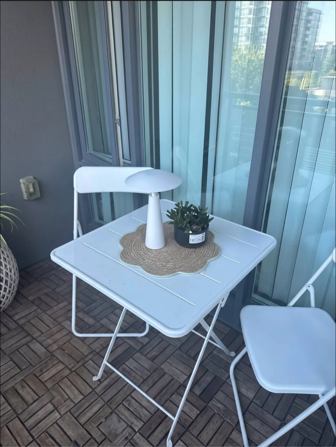 IKEA TÄRNÖ Table and Two Chairs Set