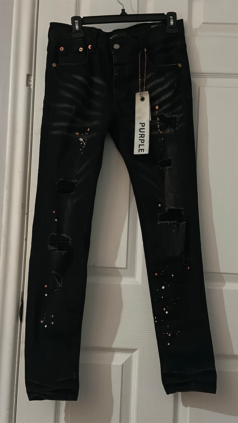 Purple Brand Black jeans