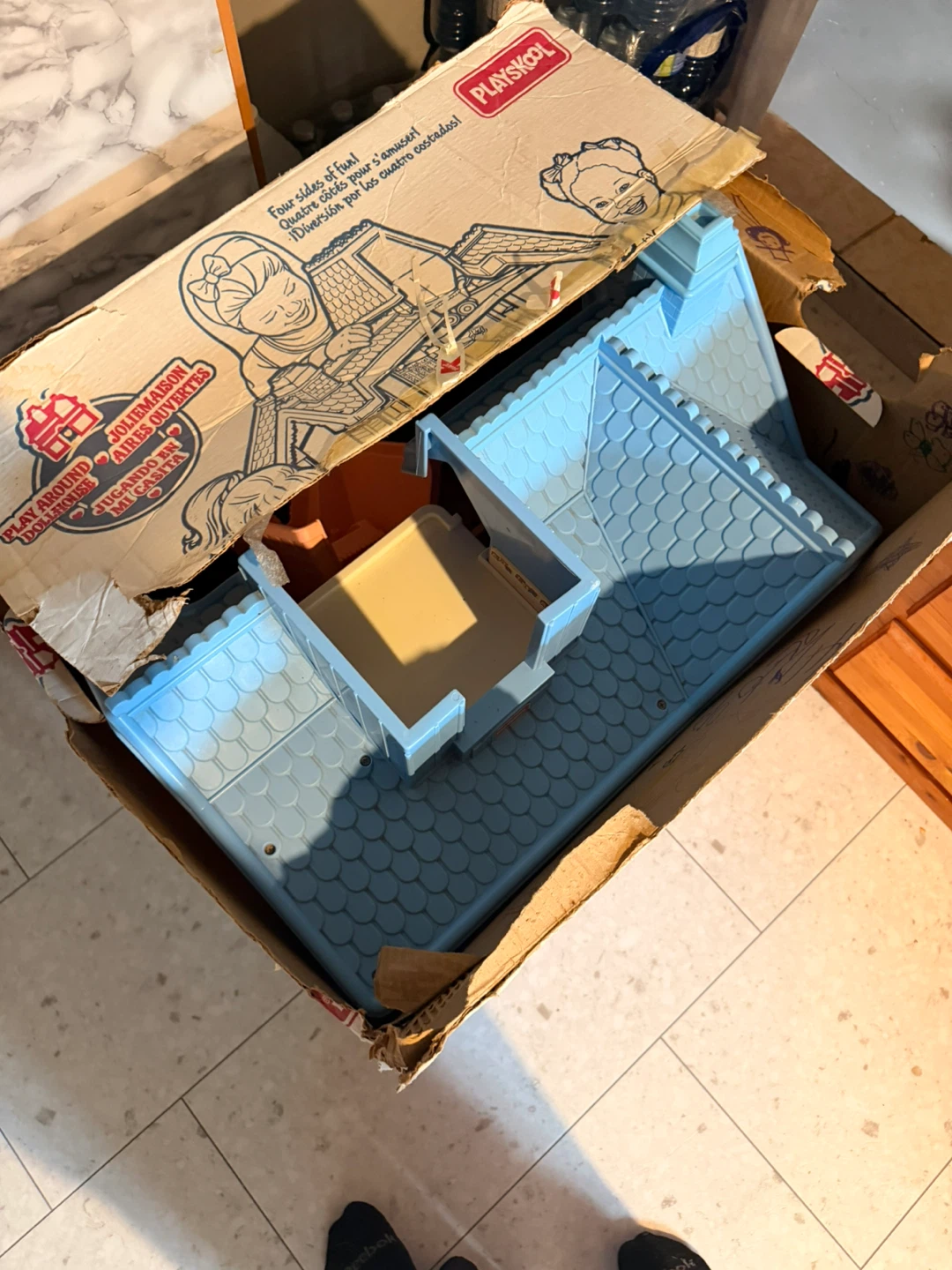 Vintage 1991 Playskool Victorian Dollhouse & Accessories - photo 5