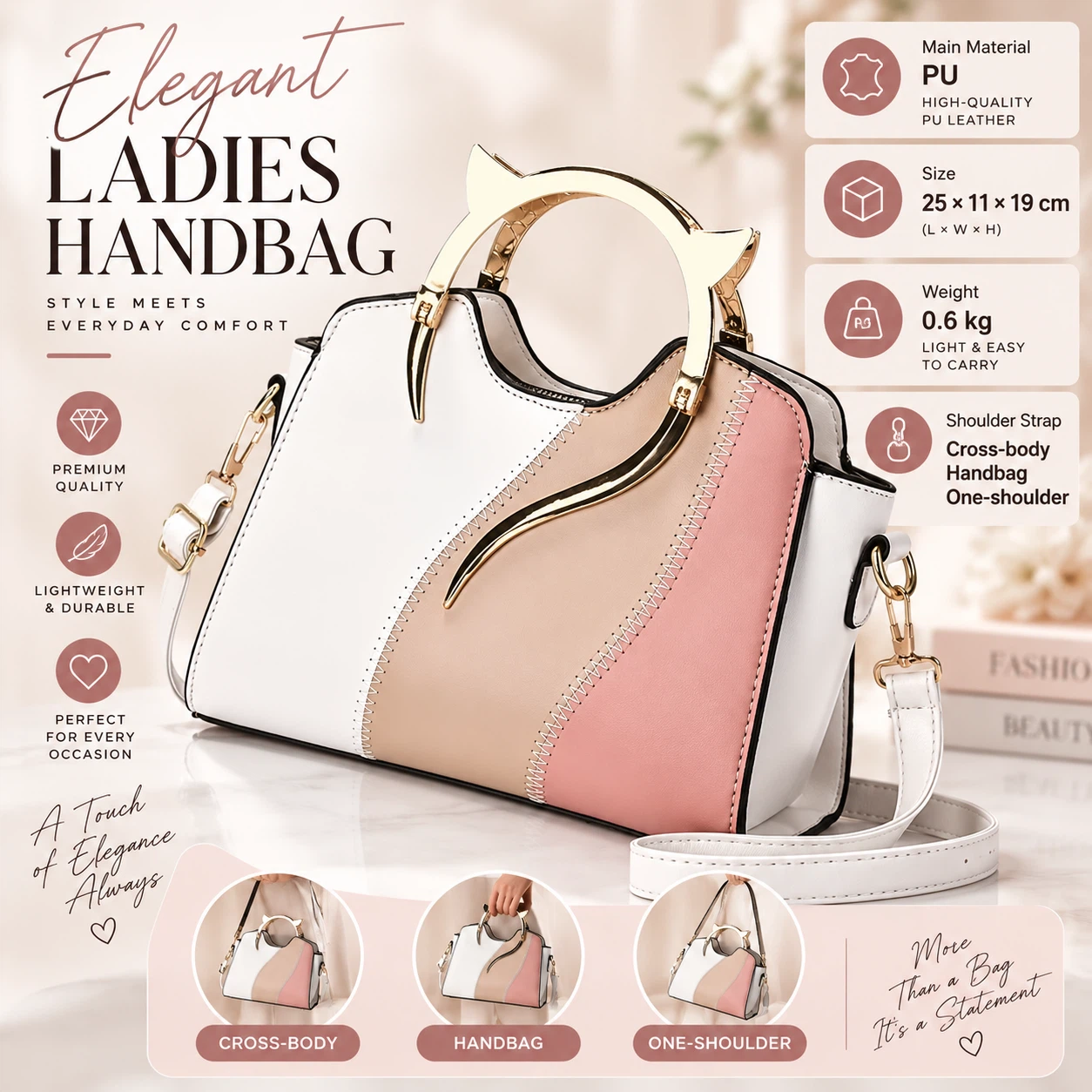 Elegant Ladies Handbag