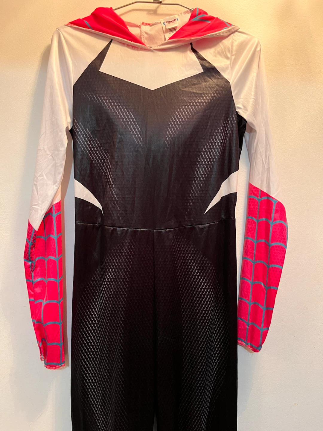 Spider-Gwen hooded costume jumpsuit - photo 2