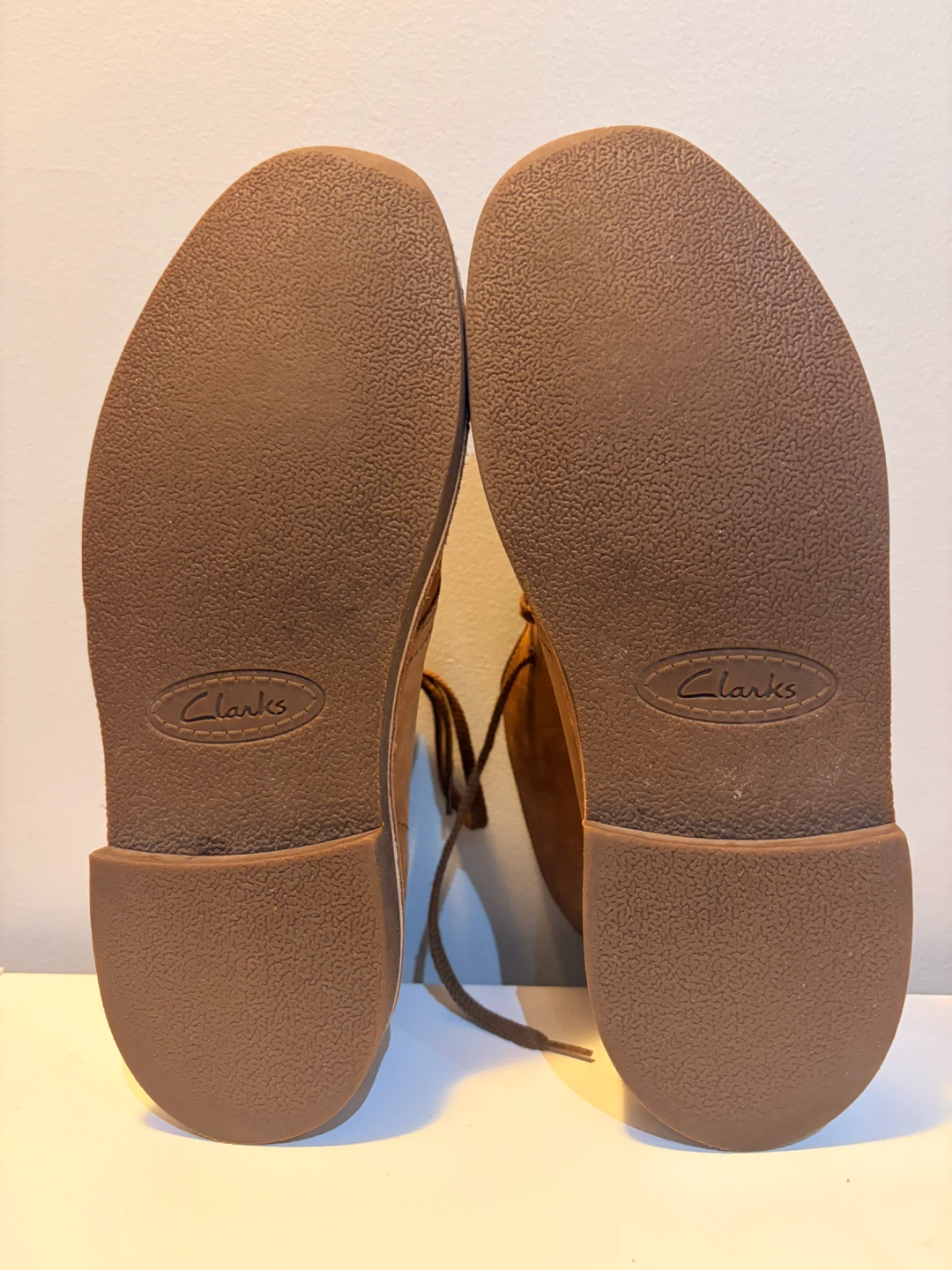 Clarks Brown Leather Desert Boots, M7 - photo 4