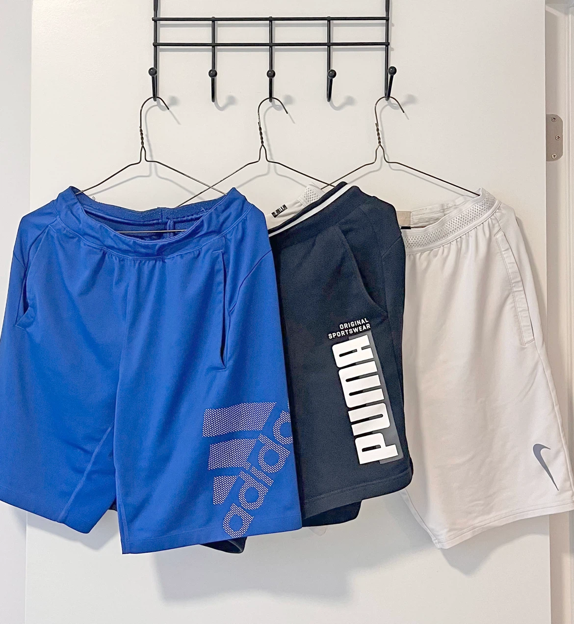 Bundle: Adidas + Puma + Nike shorts // Size M