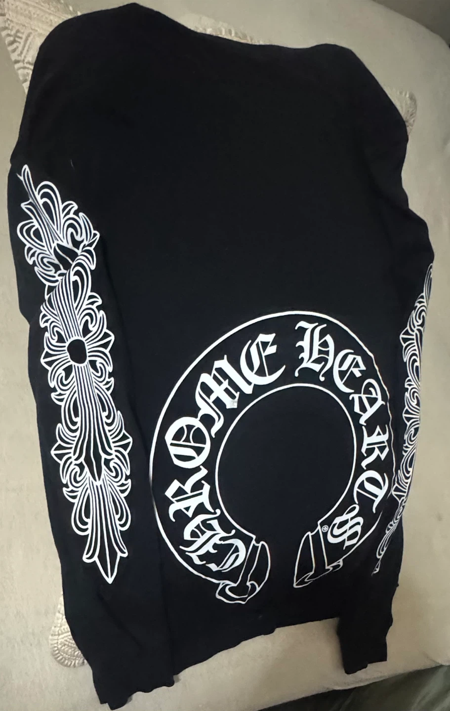 Chrome Hearts “Horseshoe” Floral Shirt