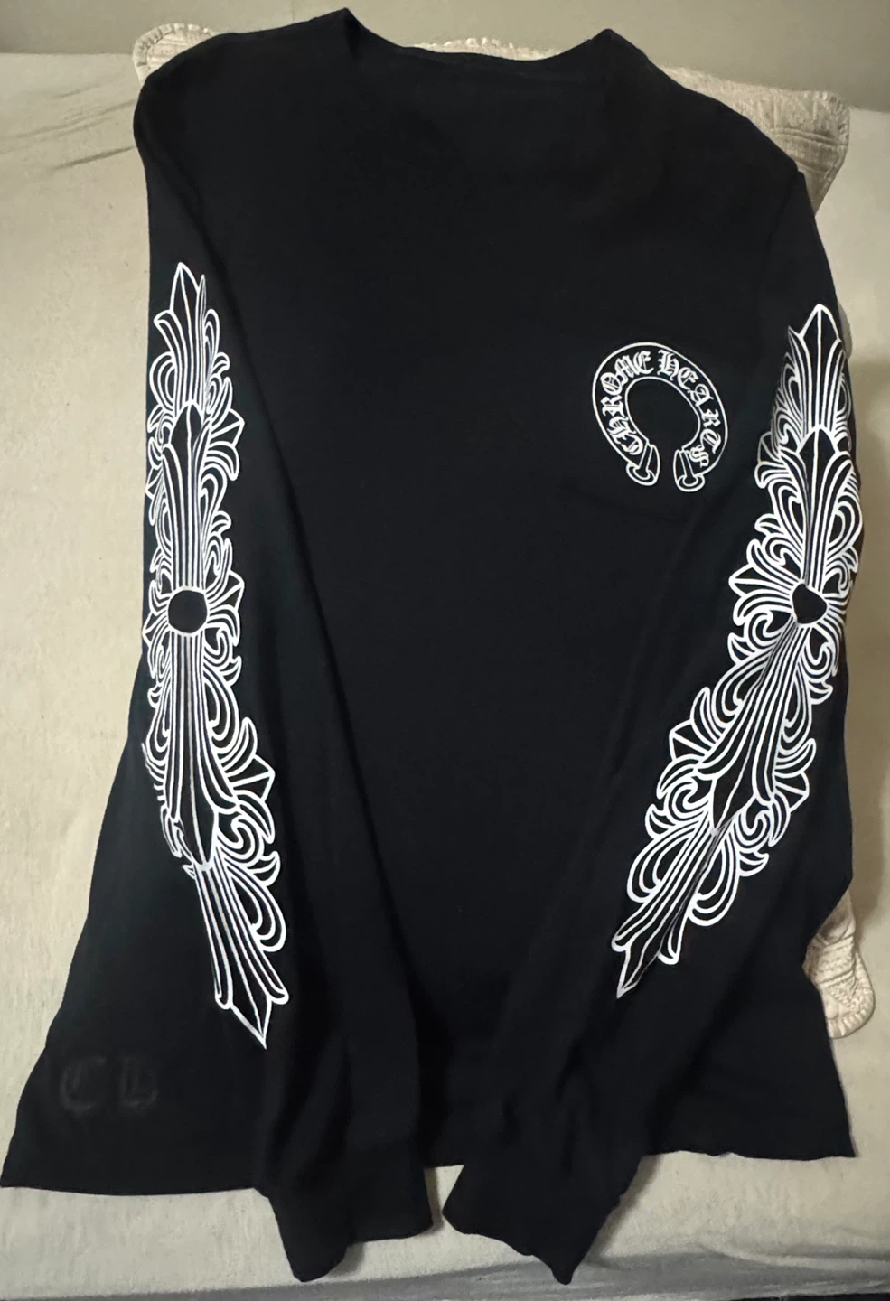 Chrome Hearts “Horseshoe” Floral Shirt - photo 2