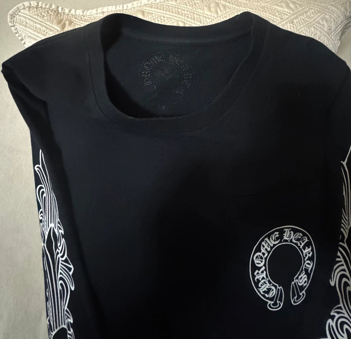 Chrome Hearts “Horseshoe” Floral Shirt - photo 3