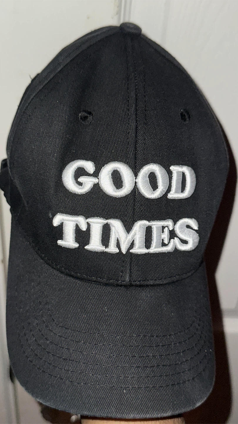 Black Good Times Baseball Cap - photo 2