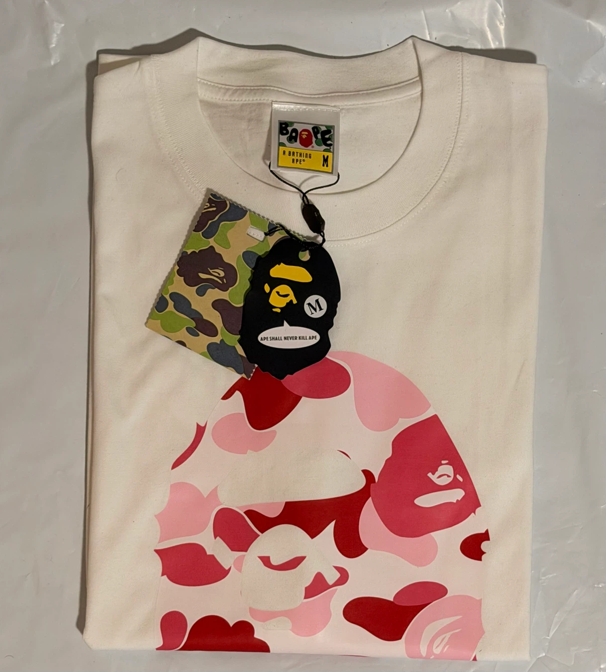 A Bathing Ape Pink Camo T-Shirt - photo 2