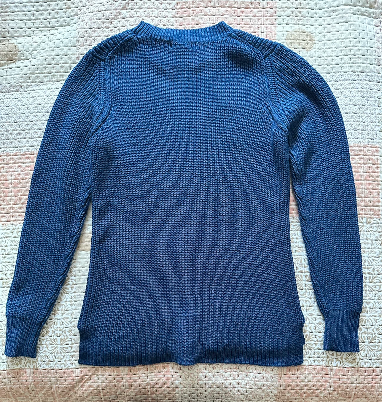 Joe Fresh Blue Chunky Knit Sweater - photo 2