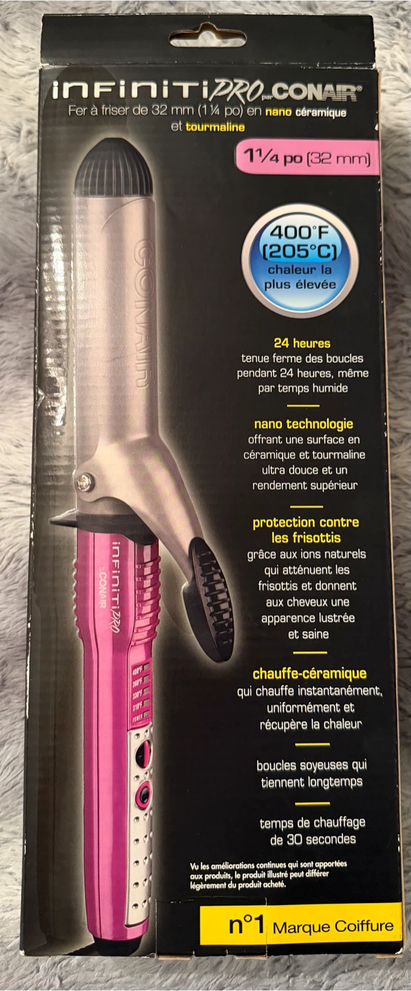 Conair InfinitiPRO Nano Ceramic Curling Iron 32mm