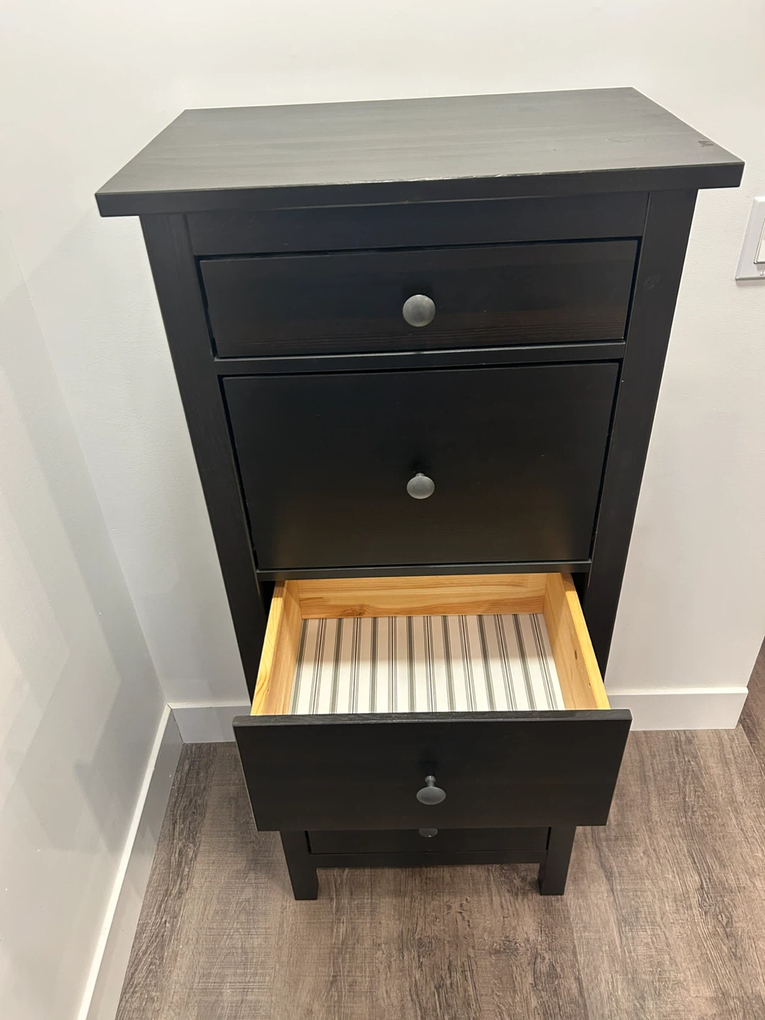 IKEA HEMNES dresser wooden with five drawers - photo 4